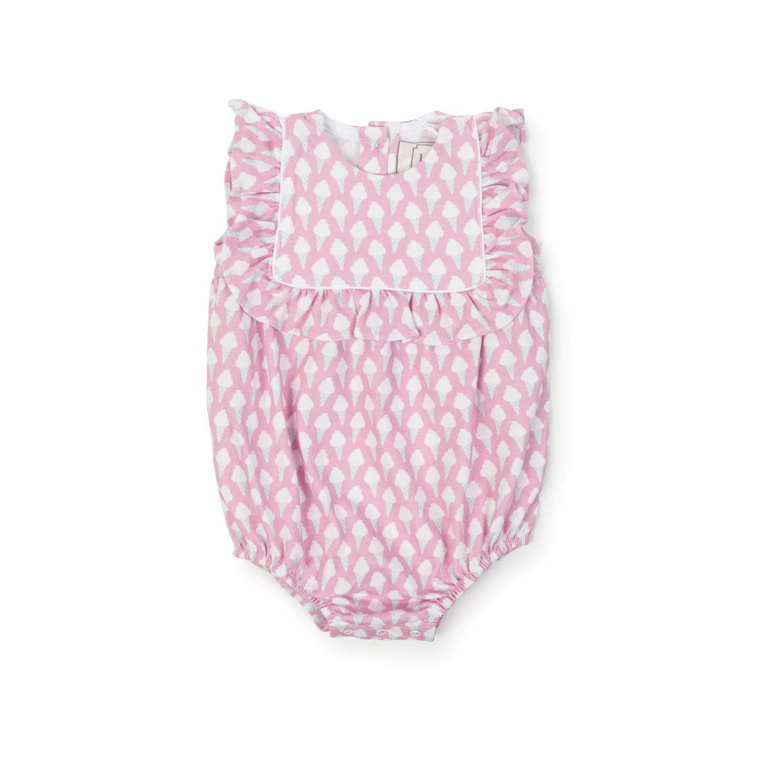 Pearl Girls' Pima Cotton Bubble in Ice Cream Social