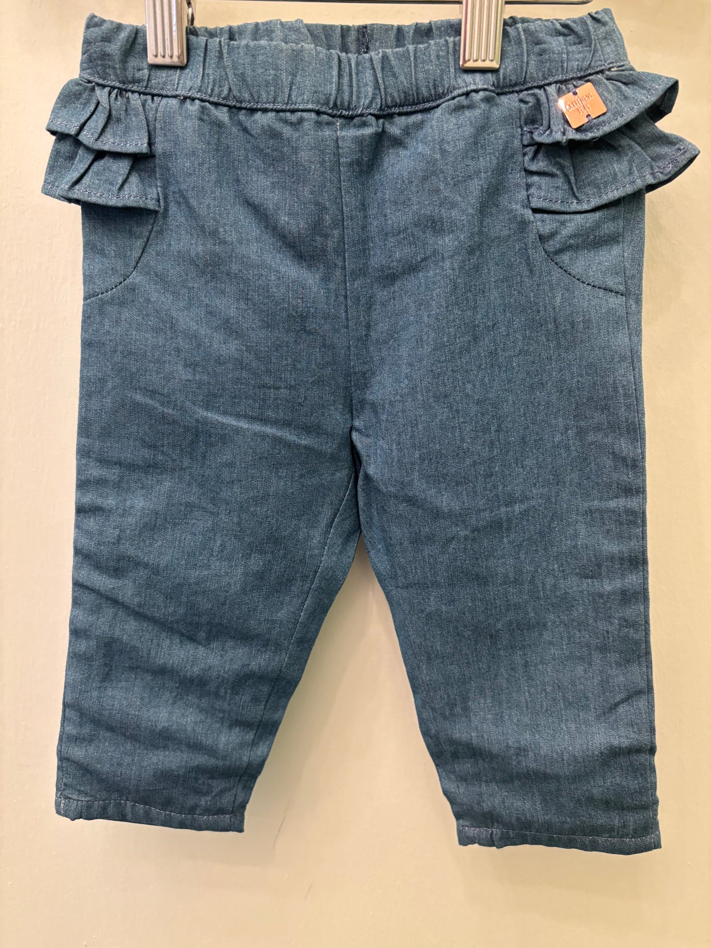 Carrément Beau Ruffle Jeans