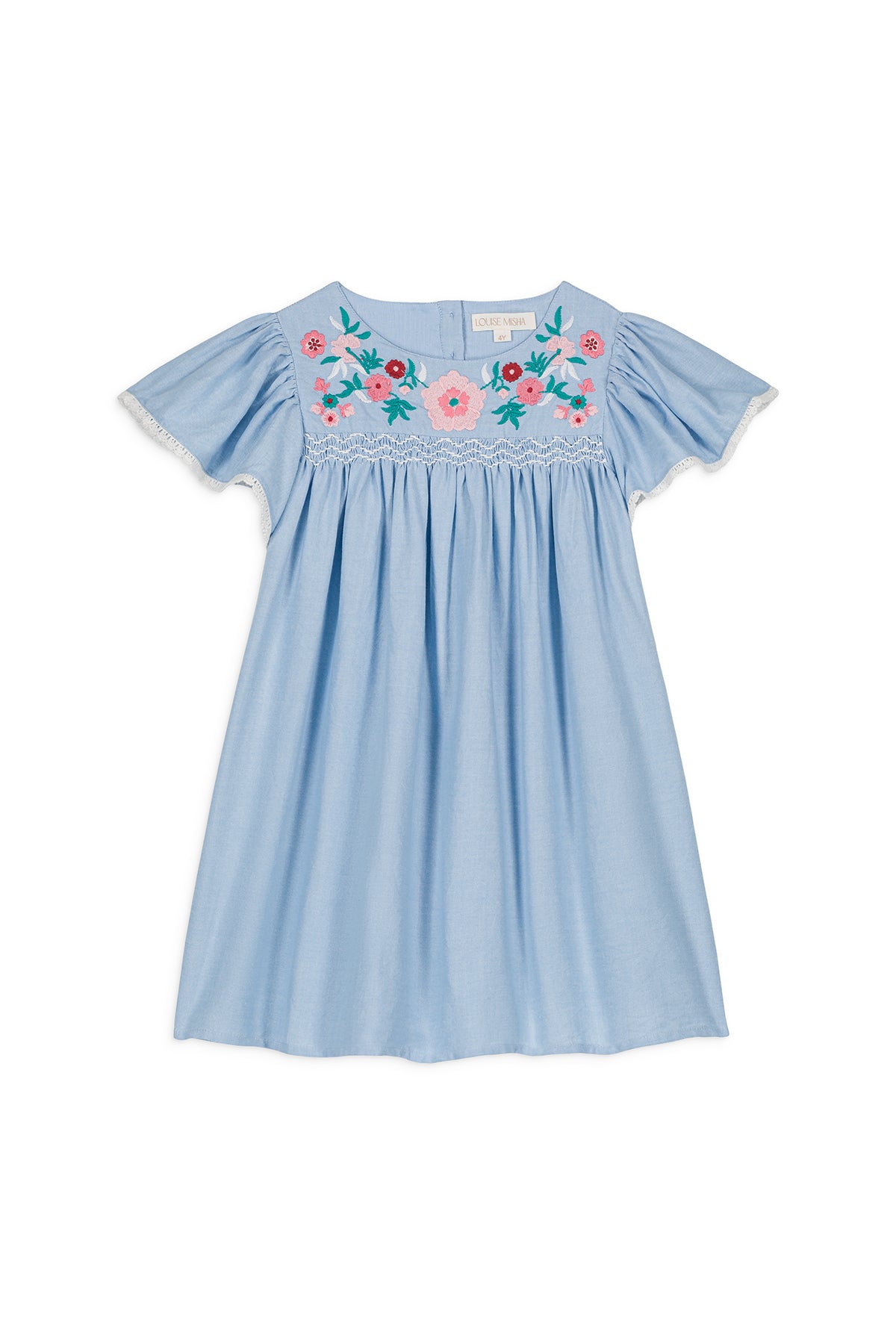 Louise Misha Dress Ana Light Blue