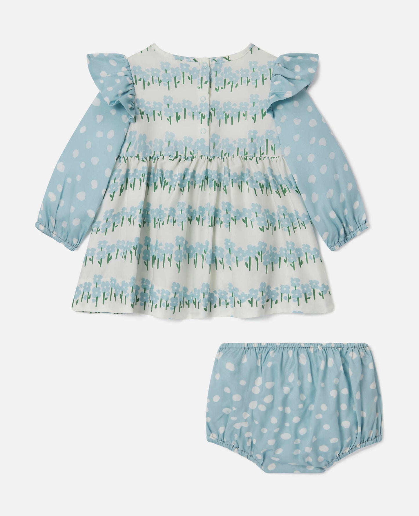 Stella McCartney Kids Floral Pattern Dress and Bloomers Set