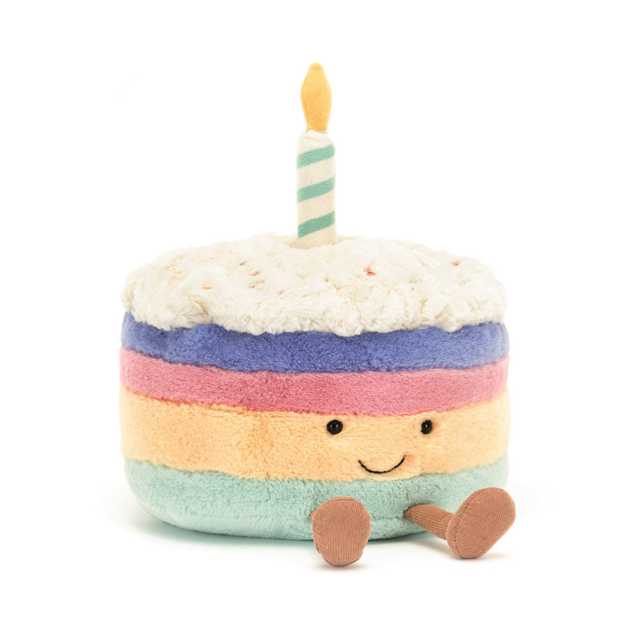 Jellycat Amusables Rainbow Birthday Cake