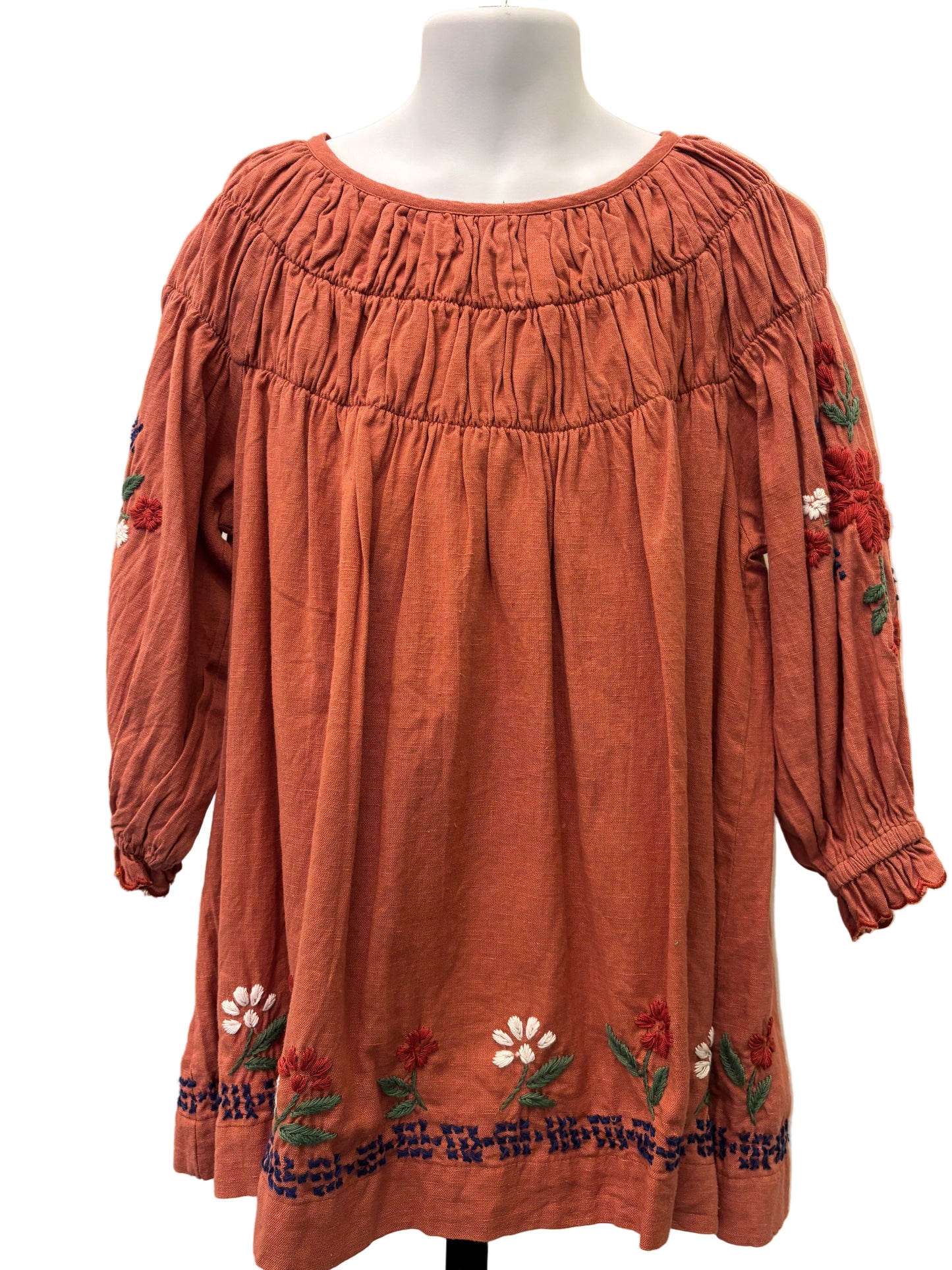 Lala Kids Floral Detail Dress