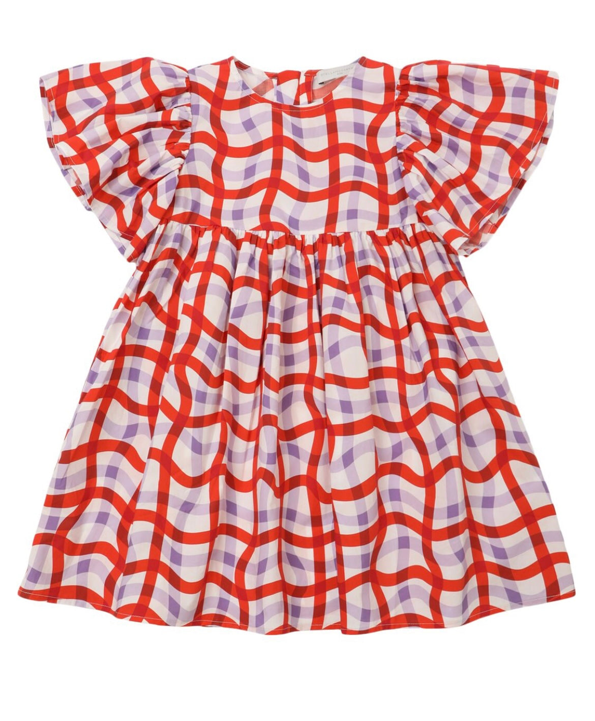Stella McCartney Kids Woven Blend Cotton Dress