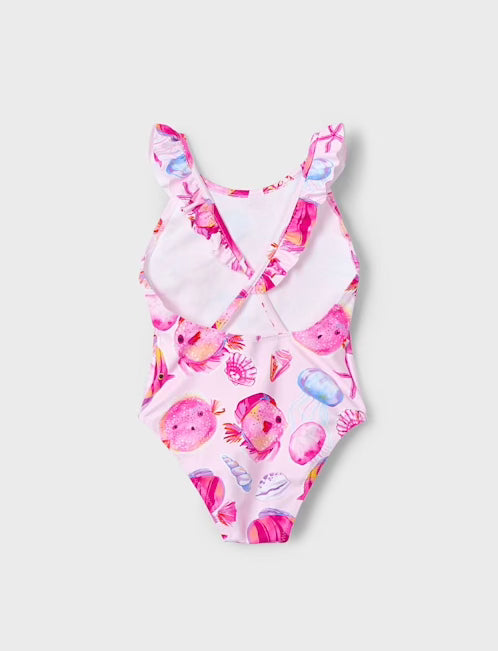 Mayoral Girls Printed Swimsuit