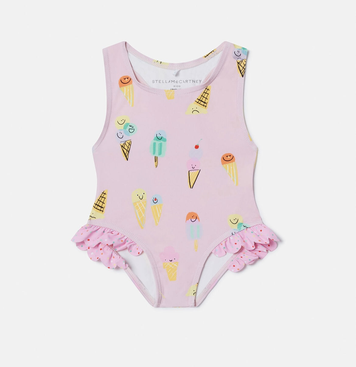 Ice Cream Print Swimsuit by Stella McCartney Kids