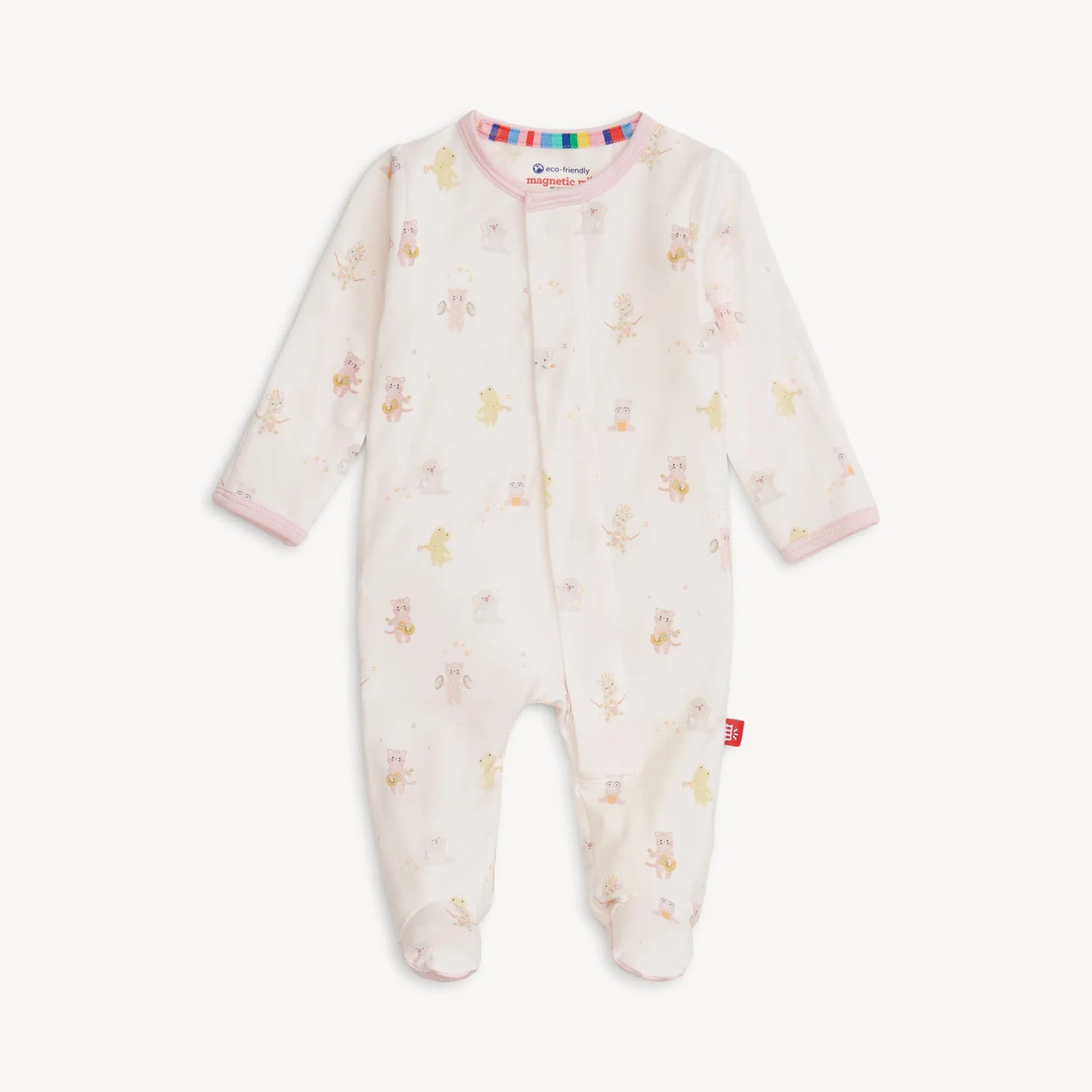Pink Baby Beats Modal Magnetic Footie