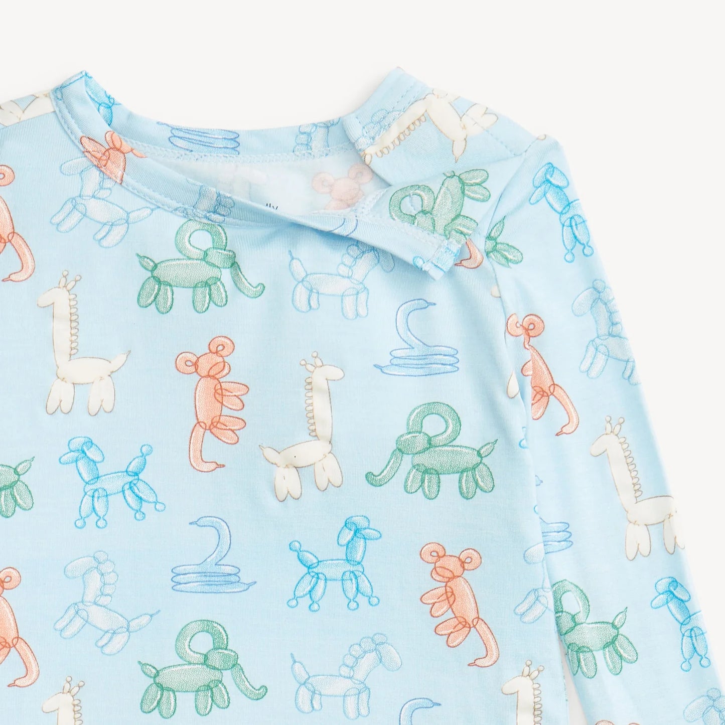 Blue Party Animals Glow In the Dark Modal Magnetic LS PJ set