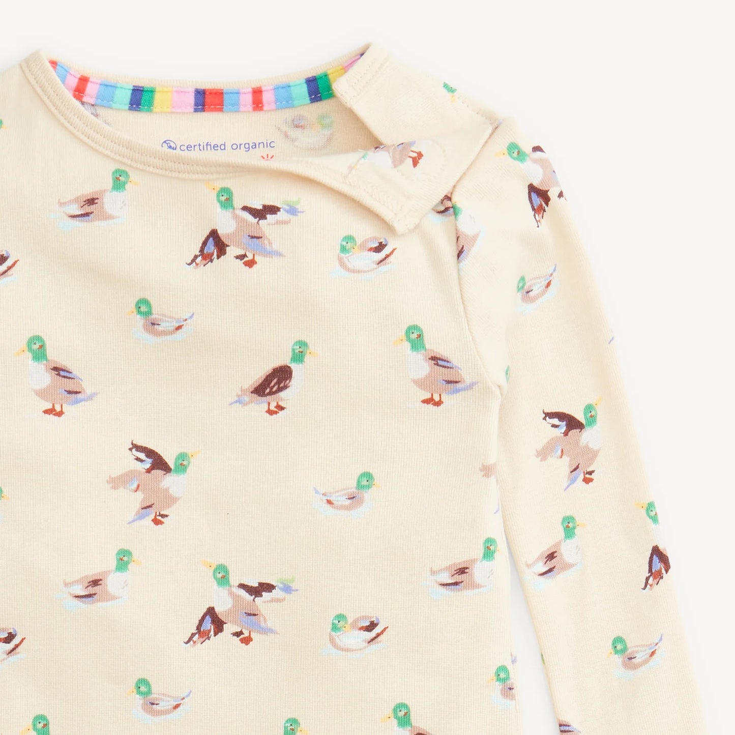 Quack Me Up Organic Cotton Magnetic PJ Set