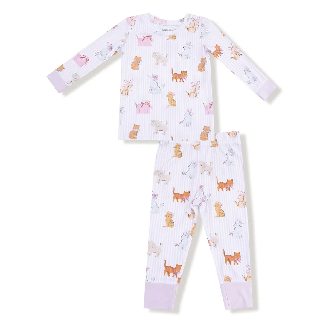 Angel Dear Fancy Pets LS Loungewear Set