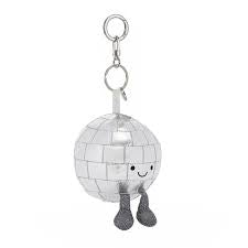Jellycat Amuseables Disco Ball Key Chain Bag Charm