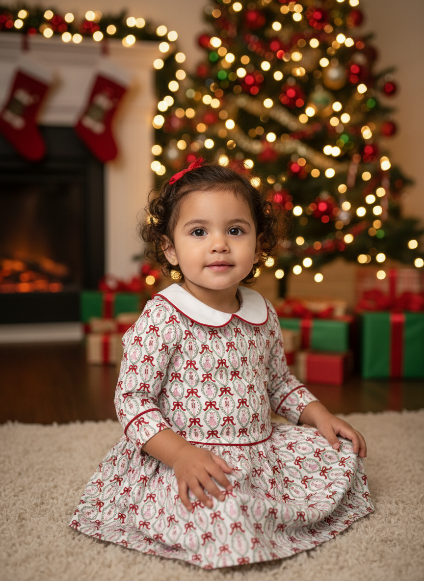 Lila & Hayes Christmas Ballerina Dress