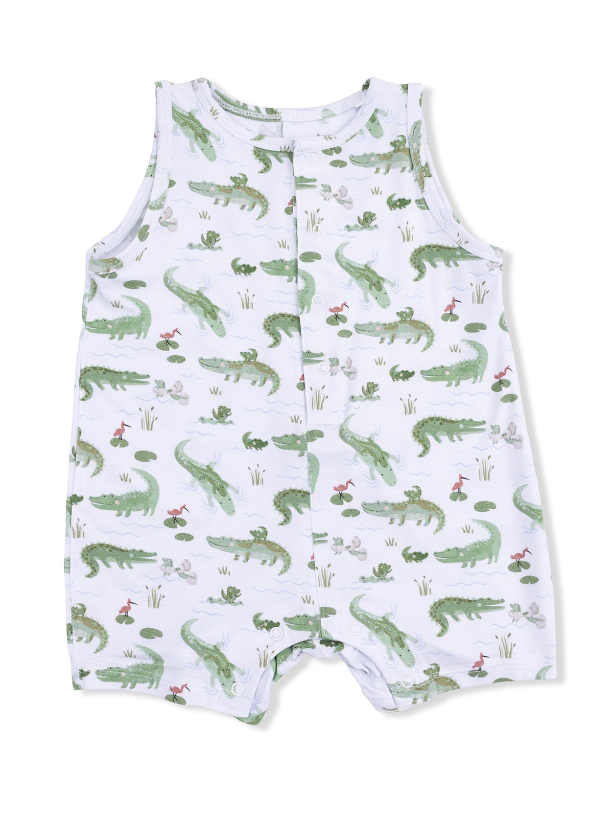 Angel Dear Crayon Alligator Shortie Romper