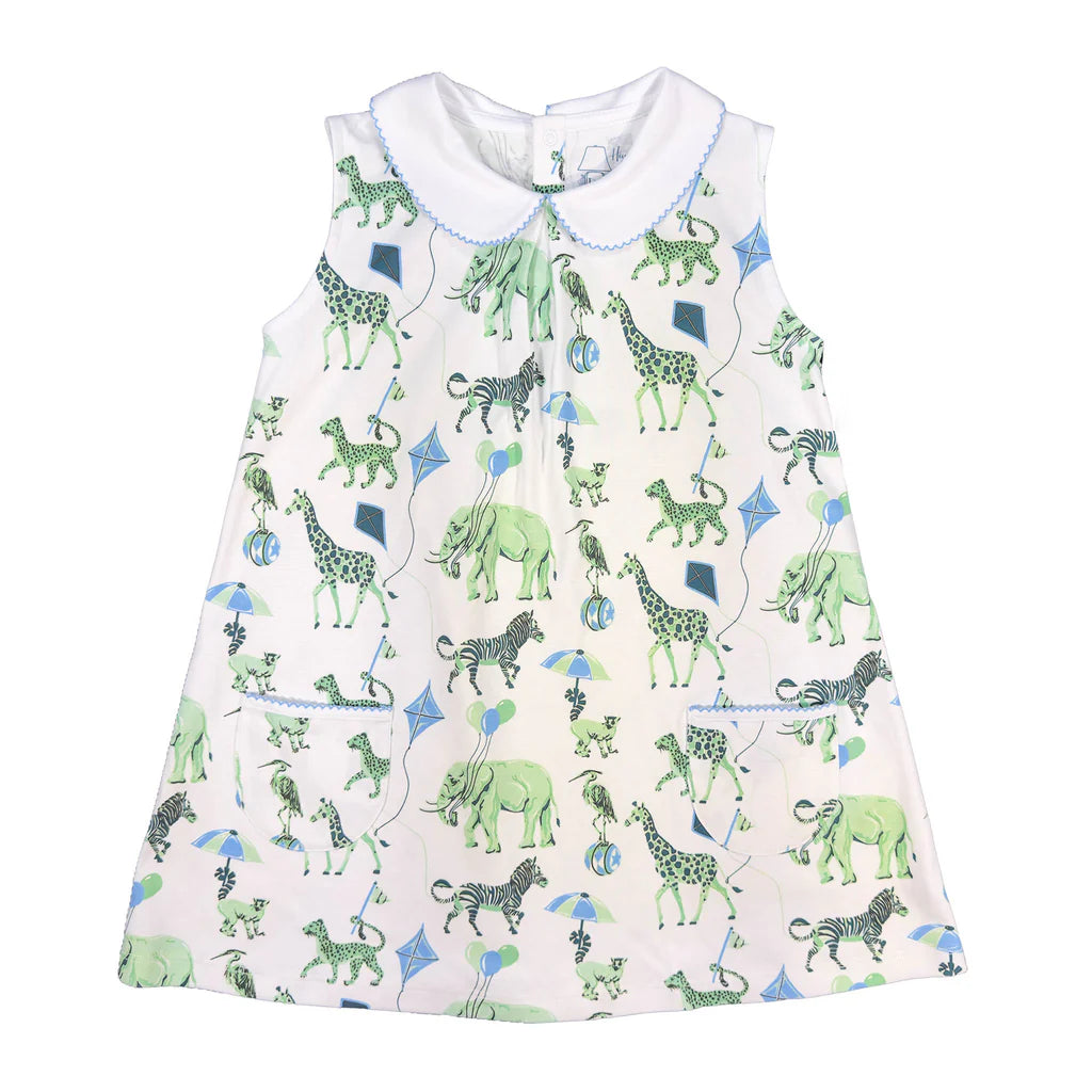 Heyward House Sleeveless Pocket Twirl Dress