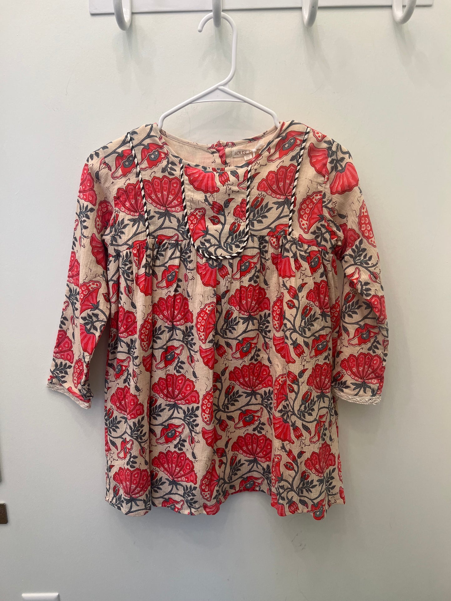 Dress Roulotta Cream Endless Flowers