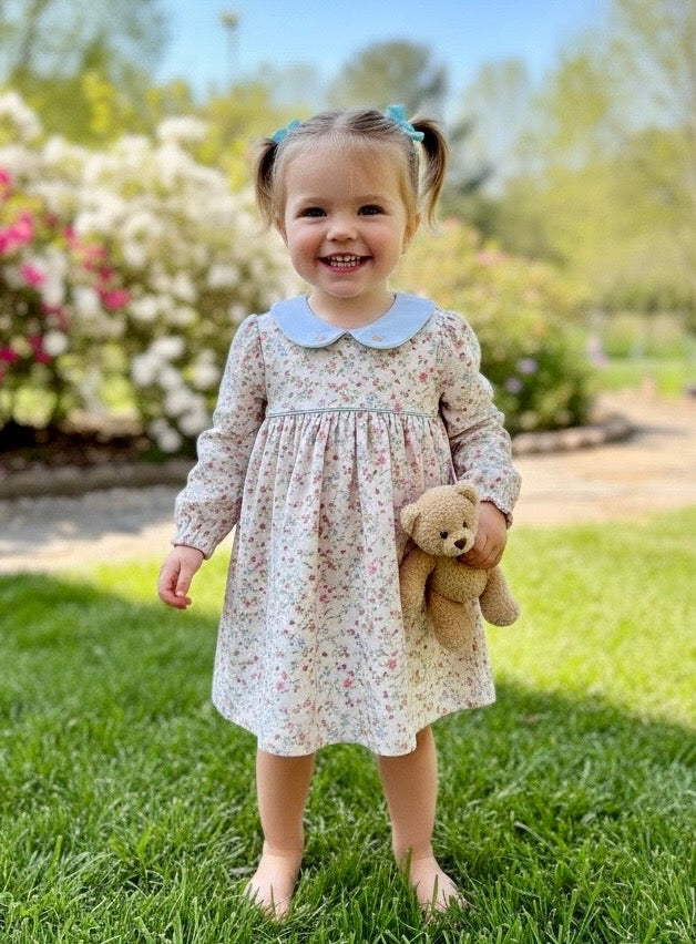 Petit Bebe Floral Blush Dress