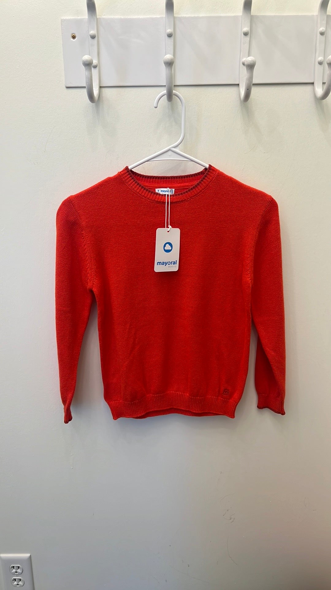 Orange sweater