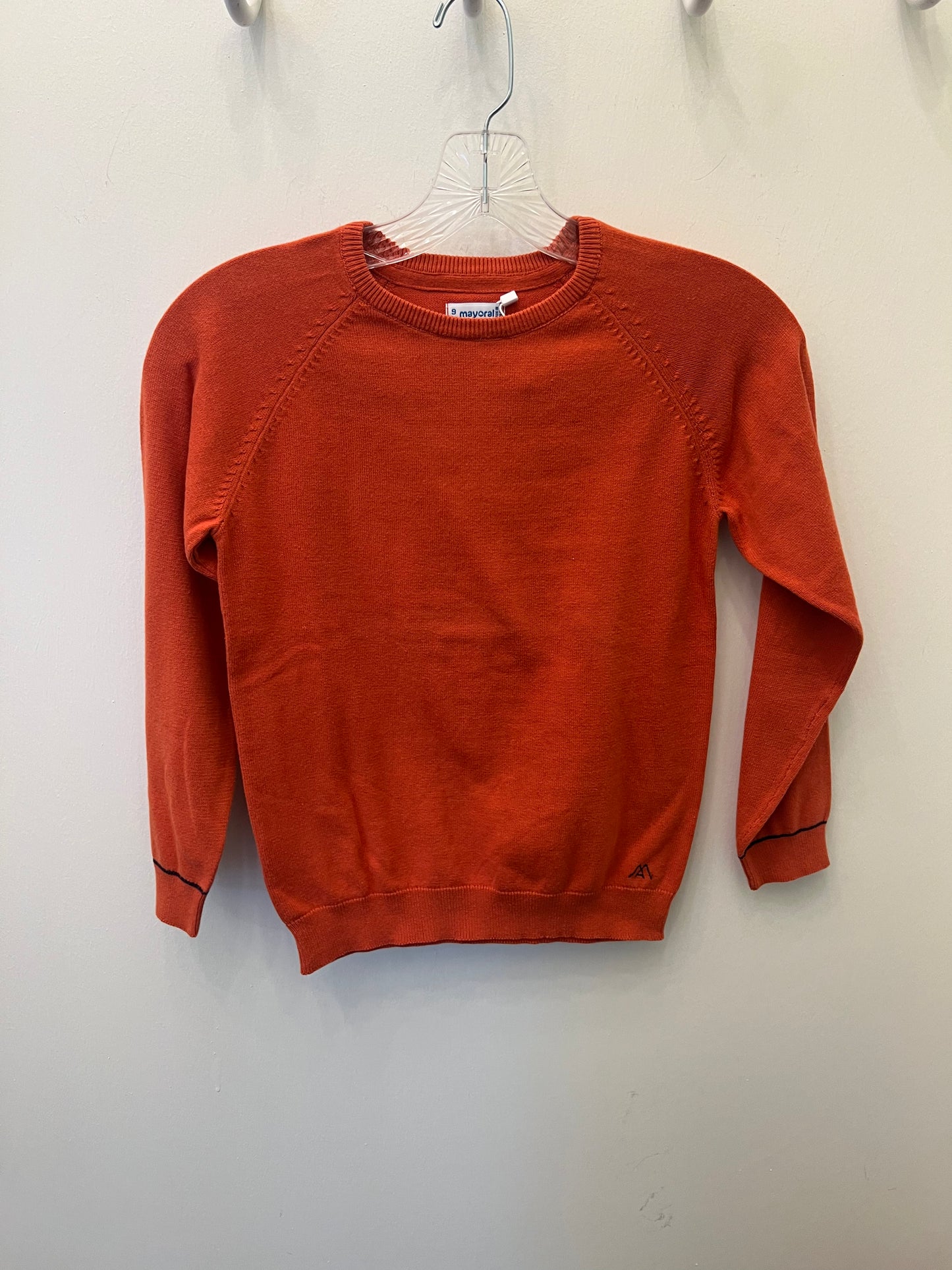 Orange sweater