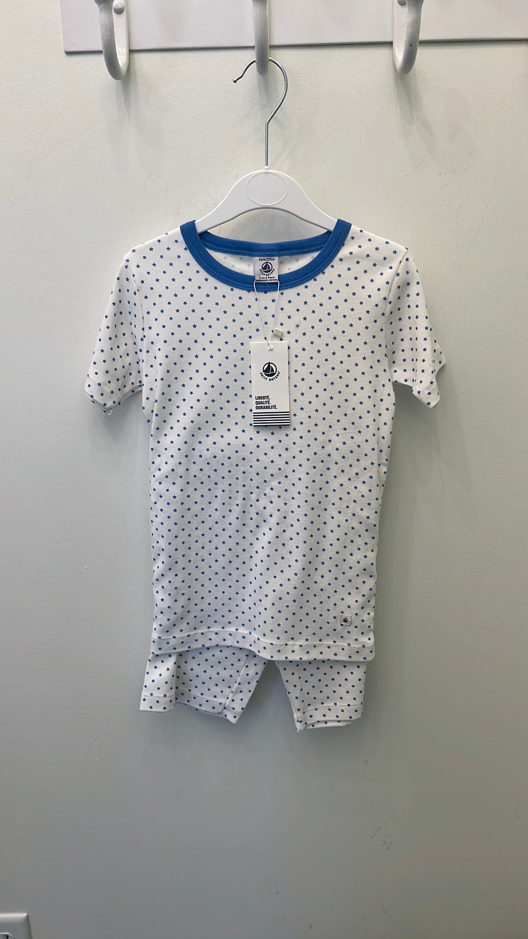 Blue star print pjs