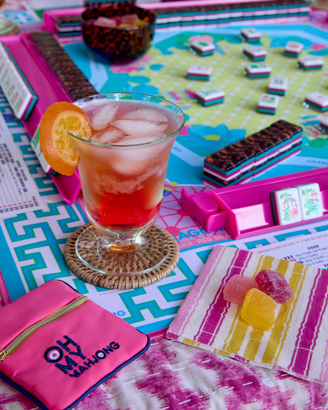 Oh My Mahjong Glow Wild Tiles