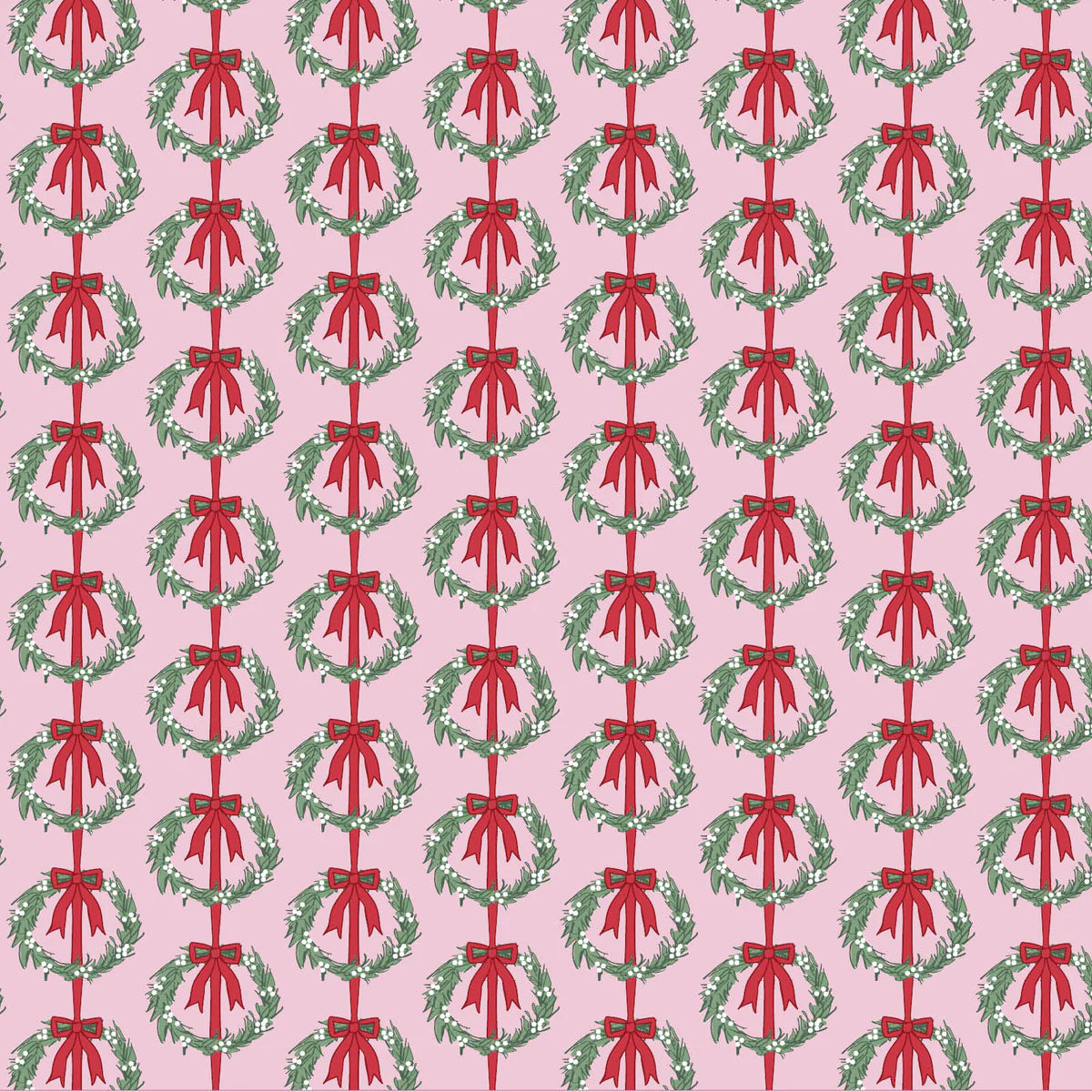 LULU GIRLS' LEGGING SET - PINK WREATHS