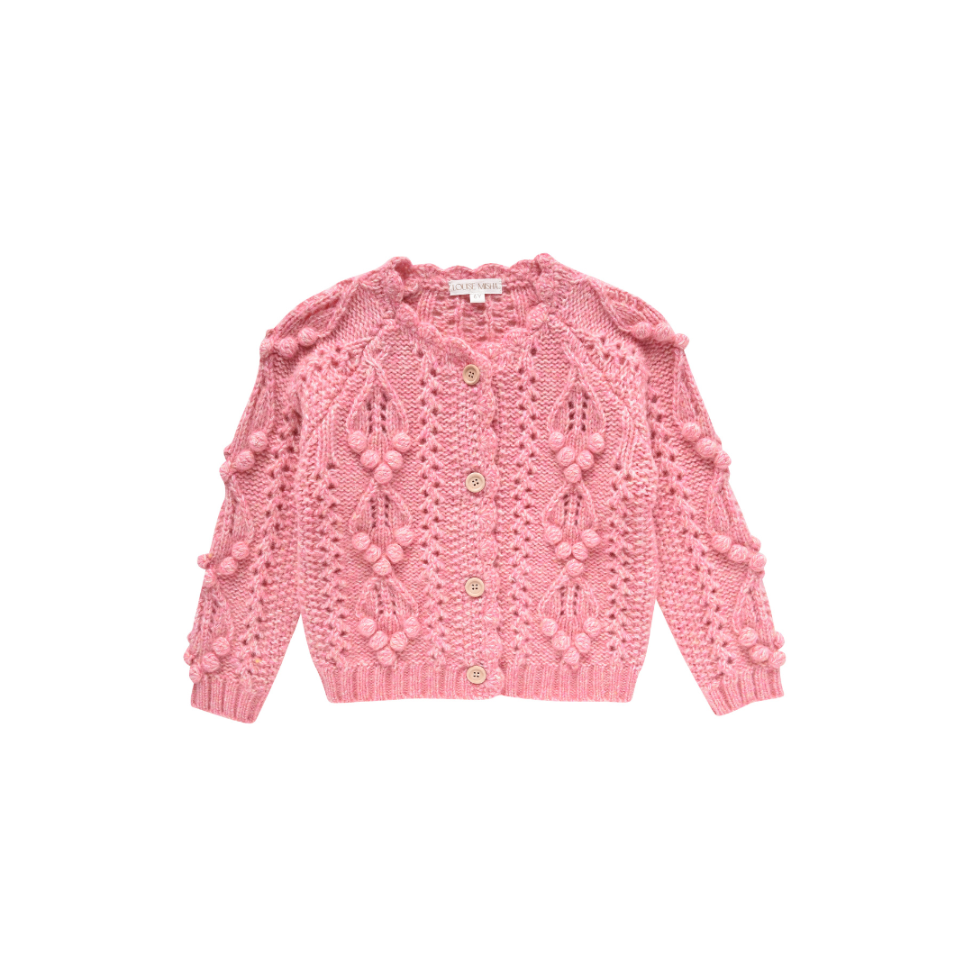 Sankara Cardigan in Pink