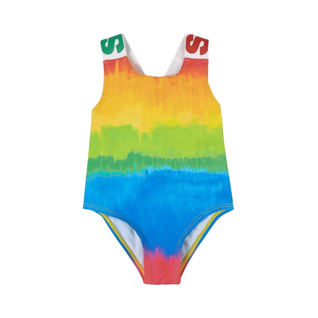 Rainbow Bathing Suit by Stella McCartney Kids