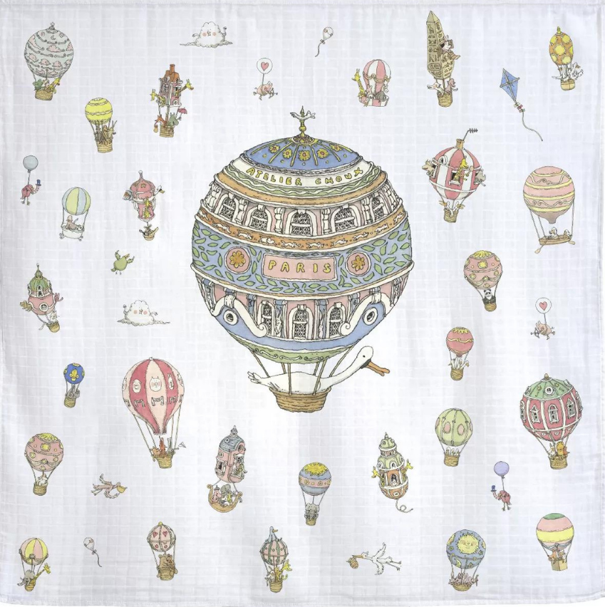 Atelier Choux Hot Air Balloons Swaddle