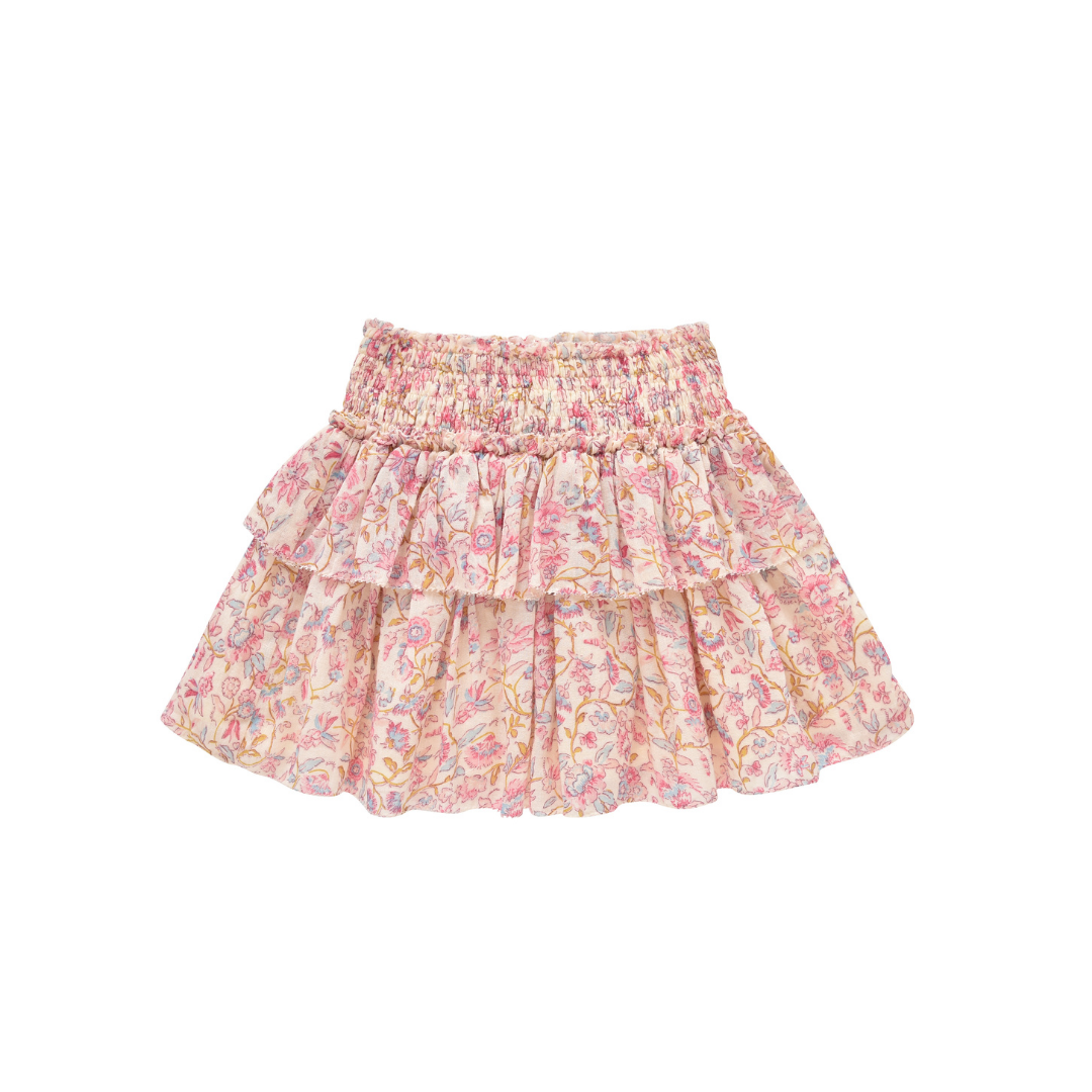 Roumia Skirt in Cream Padma Mudra
