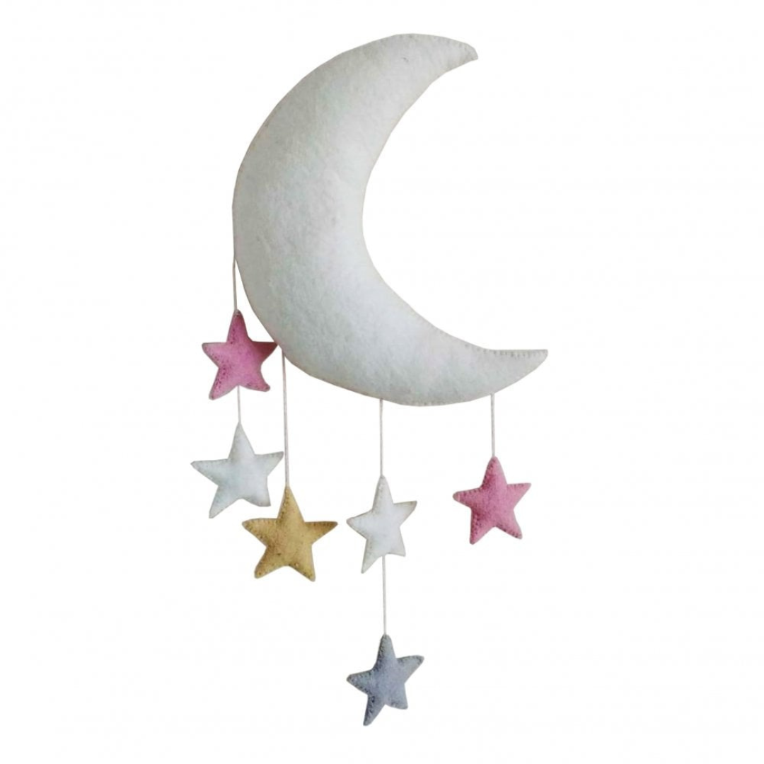 Moon and Stars Wall Decoration