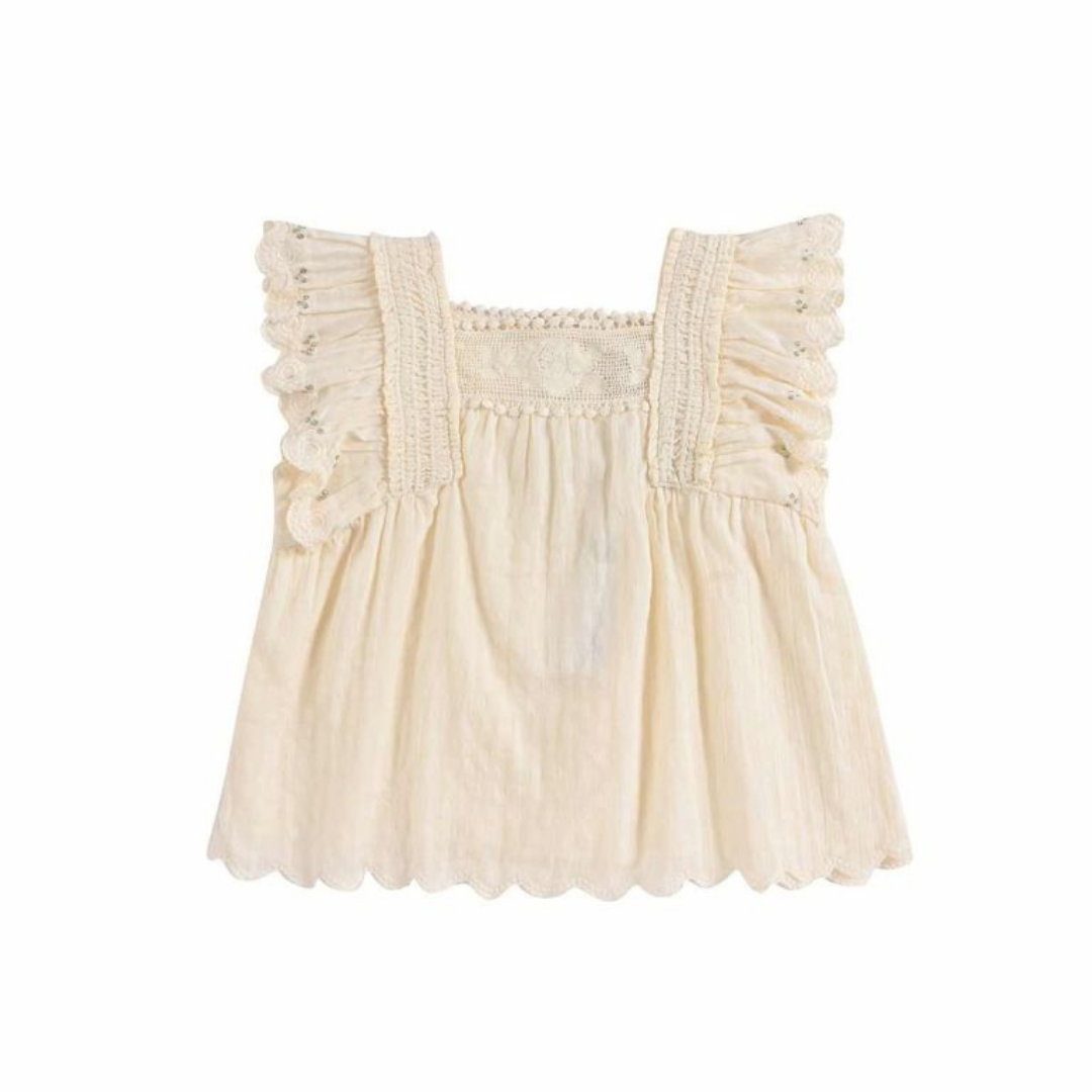 Nafosi Blouse in Off White