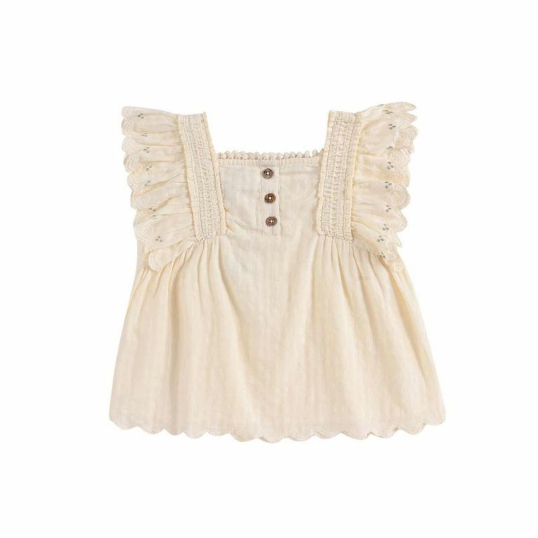 Nafosi Blouse in Off White