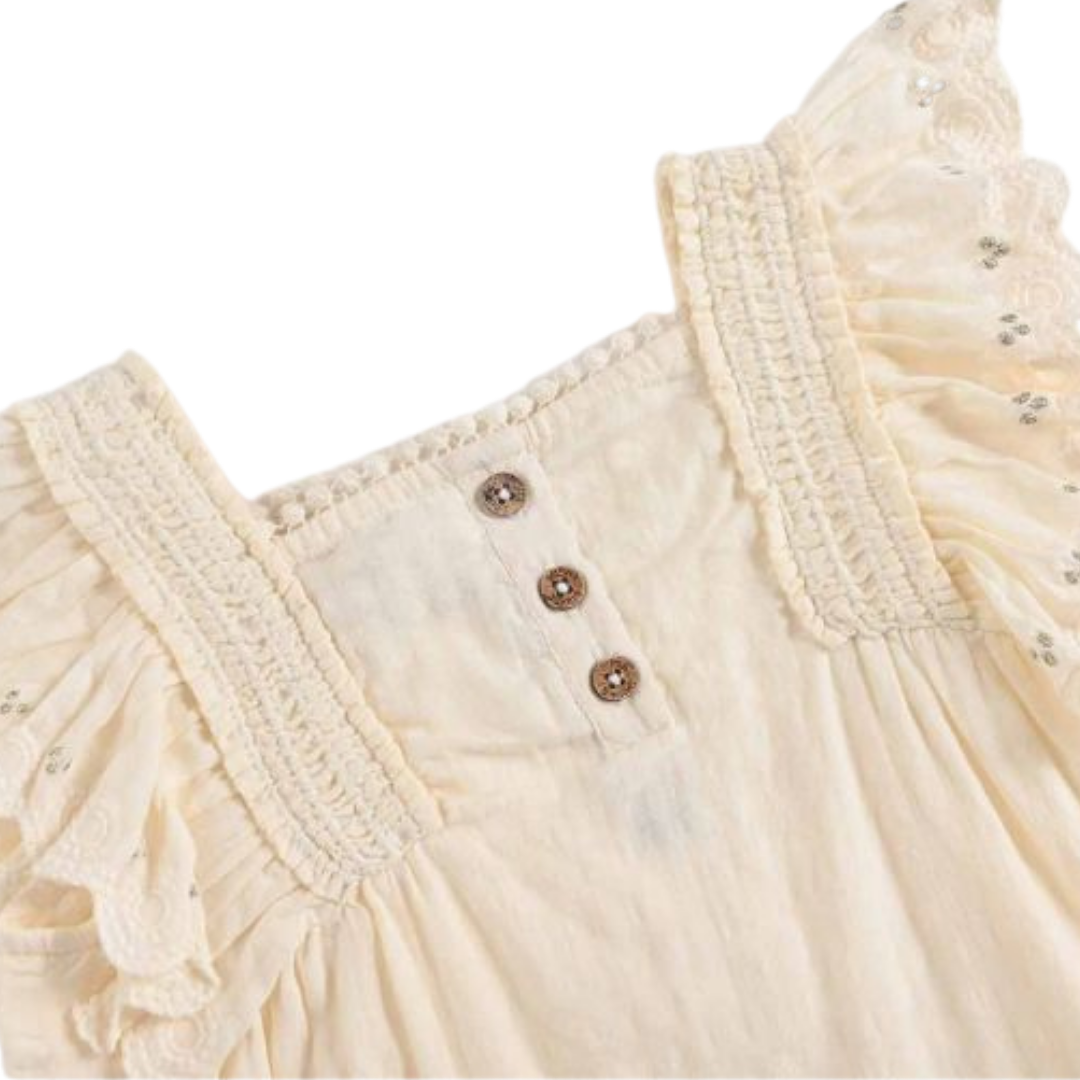 Nafosi Blouse in Off White