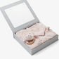 Blush Pink Baby Layette Set With Box