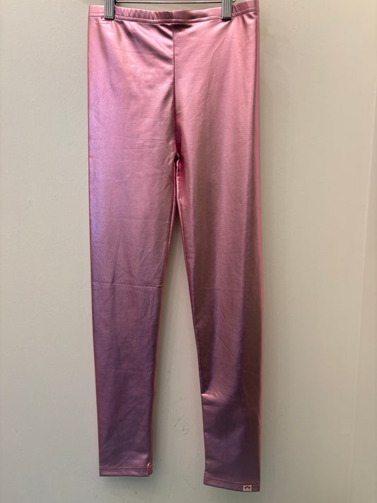 Appaman Pink Metallic Leggings