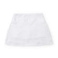 LILA AND HAYES MARGOT GIRLS' TIERED SKIRT BY LH SPORT - WHITE