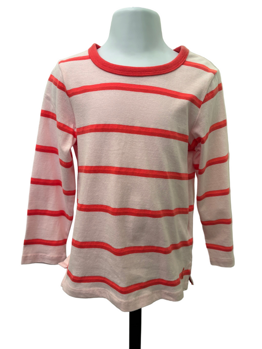 Joules Pink Striped Shirt