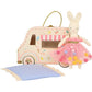 Suitcase with mini doll & blanket