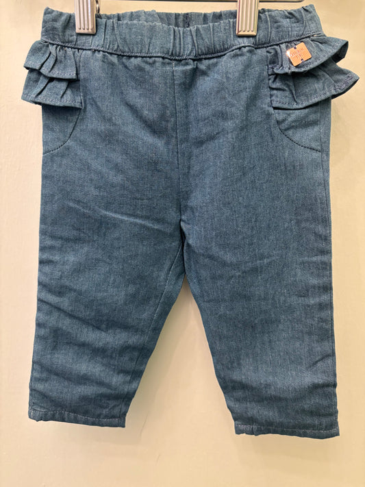 Carrément Beau Ruffle Jeans