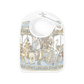Atelier Choux Blue Carousel Satin Bib