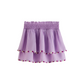 Tiered Mini Skirt in Orchid