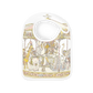 Atelier Choux Pink Carousel Satin Bib