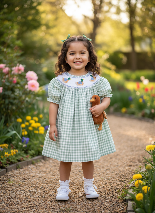 Shop Teeta Mallard Knit - Kate Dress