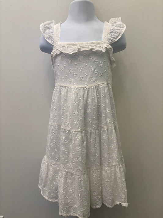 Angel Dear Floral White Dress