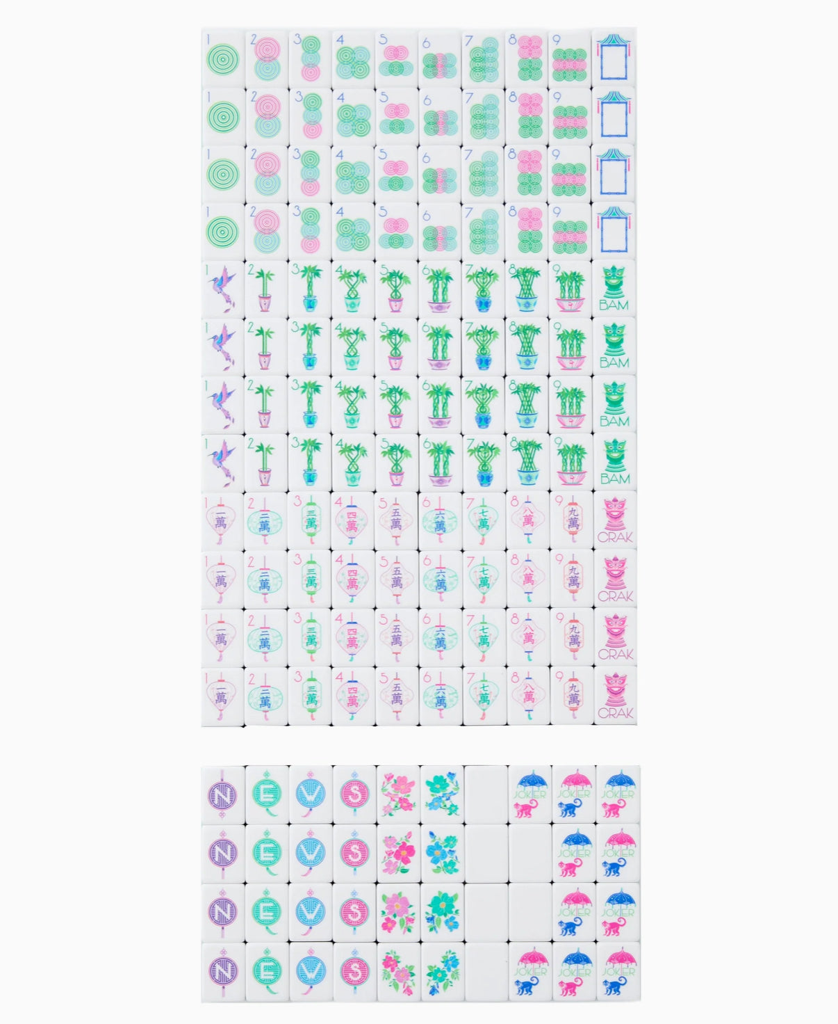 Oh My Mahjong Jasmine Tiles