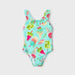 Mayoral Girl Printed Swimsuit with Ruffles