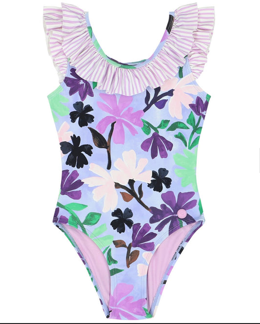 Scotch & Soda floral print swimsuit