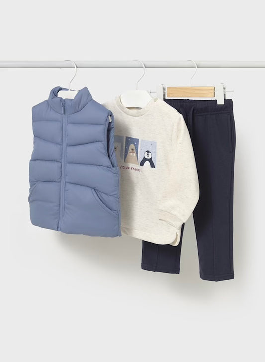 3 Piece Vest Set