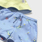 Mayoral Swim Trunks and Reversible Hat Set with Sun Protection