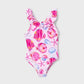 Mayoral Girls Printed Swimsuit