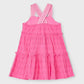 Mayoral Girl Applique Strap Dress